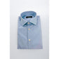 Baldinini Trend Light Blue Cotton Shirt