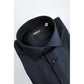 Baldinini Trend Blue Cotton Shirt