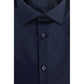 Baldinini Trend Blue Cotton Shirt