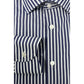 Baldinini Trend Blue Cotton Shirt