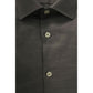 Baldinini Trend Gray Cotton Shirt