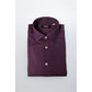 Baldinini Trend Purple Cotton Shirt
