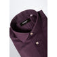 Baldinini Trend Purple Cotton Shirt
