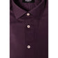 Baldinini Trend Purple Cotton Shirt