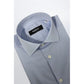 Baldinini Trend Light Blue Cotton Men Shirt