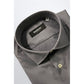 Baldinini Trend Gray Cotton Shirt