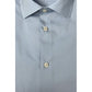 Baldinini Trend Light Blue Cotton Men Shirt