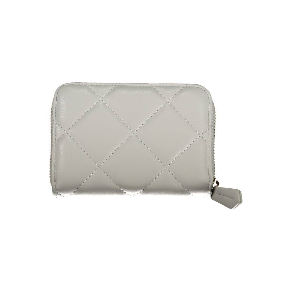 Mario Valentino Gray Polyethylene Wallet Womens Wallet