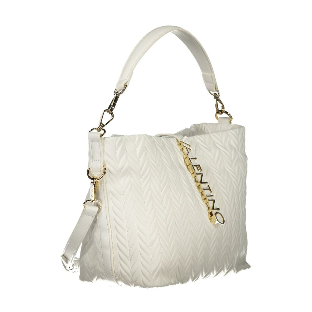 Mario Valentino White Polyethylene Handbag