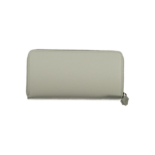 Mario Valentino Gray Polyethylene Wallet Womens Wallet