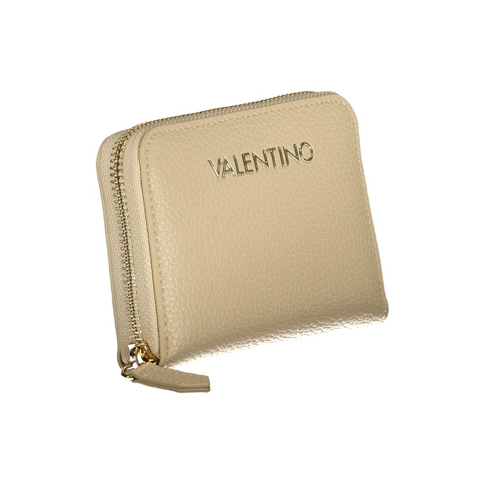 Mario Valentino Beige Polyethylene Wallet Womens Wallet