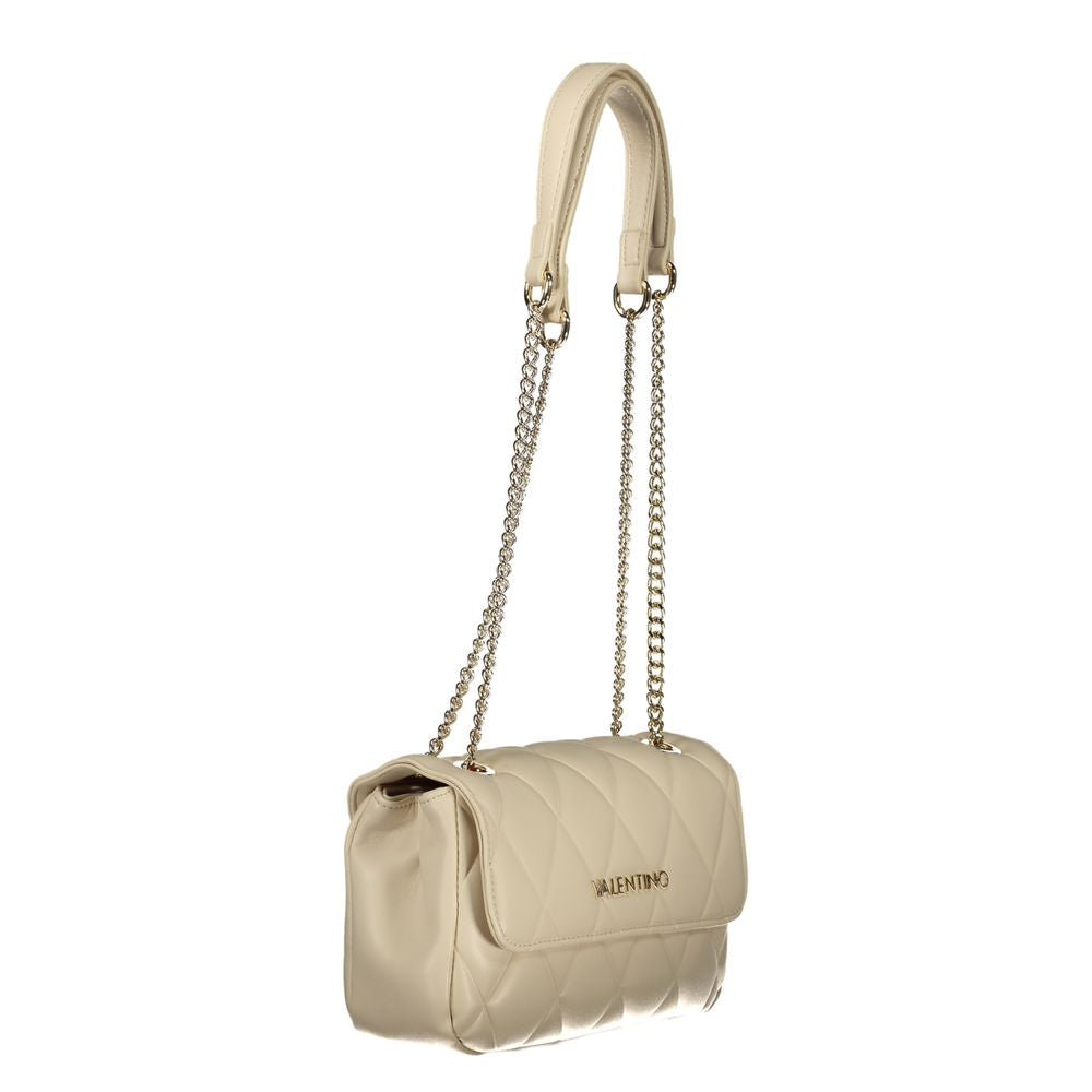 Mario Valentino Beige Polyethylene Handbag