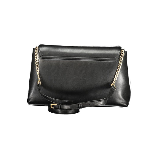 Mario Valentino Black Polyethylene Handbag