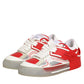 Dolce & Gabbana Multicolor Leather Custom 2.Zero Sneakers Shoes