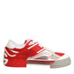 Dolce & Gabbana Multicolor Leather Custom 2.Zero Sneakers Shoes