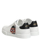 Dolce & Gabbana White Leather #DGFAMILY Men Sneakers Shoes