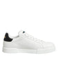 Dolce & Gabbana White Leather #DGFAMILY Men Sneakers Shoes