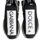 Dolce & Gabbana Black Slip On Sorrento Men Sneakers Shoes