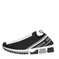 Dolce & Gabbana Black Slip On Sorrento Men Sneakers Shoes