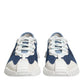 Dolce & Gabbana Multicolor Cotton Low Top NS1 Sneakers Shoes