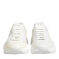 Dolce & Gabbana White Leather Daymaster Low Top Sneakers Shoes
