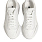 Dolce & Gabbana White Leather Daymaster Low Top Sneakers Shoes