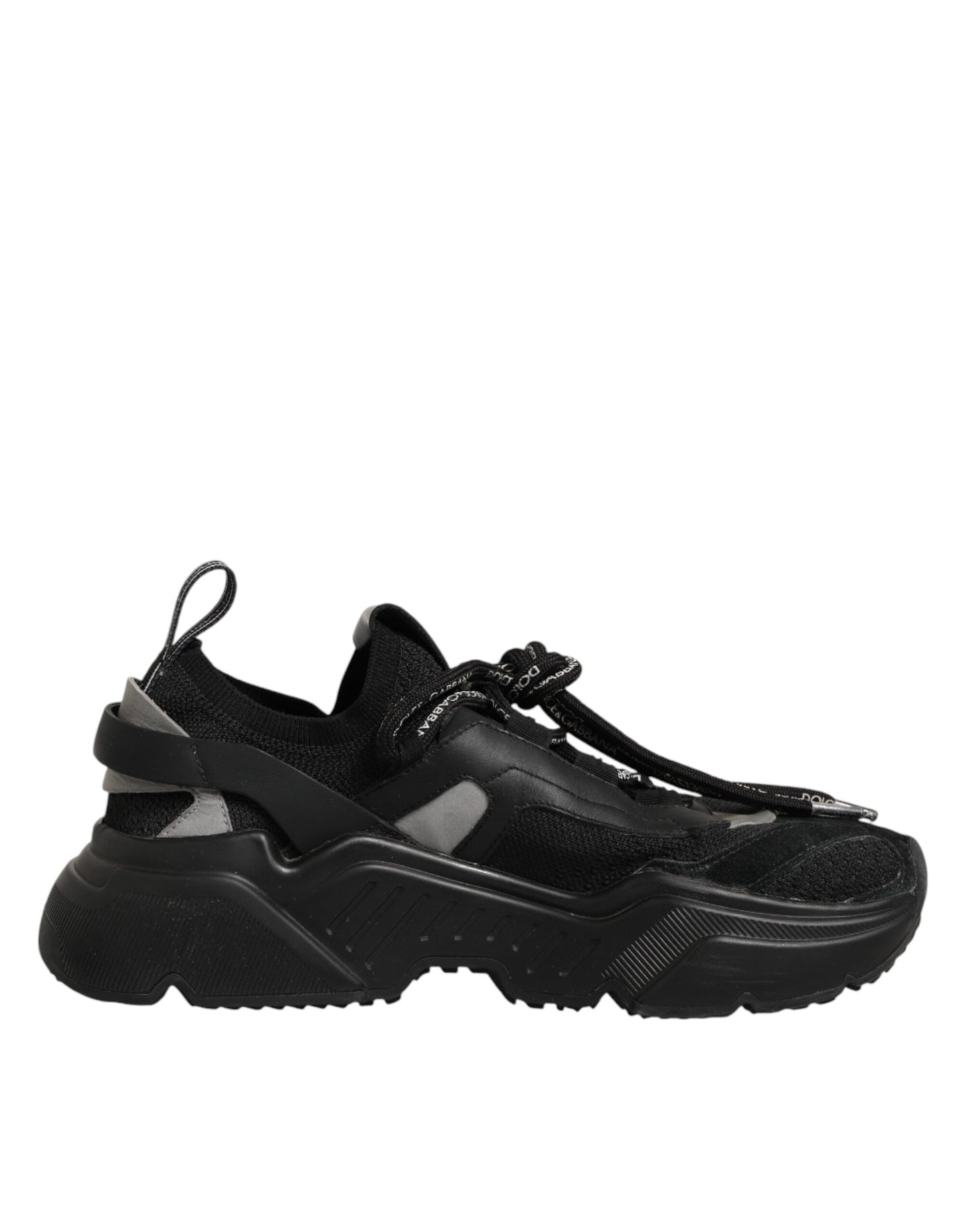 Dolce & Gabbana Black Daymaster Low Top Women Sneakers  Shoes