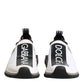 Dolce & Gabbana White Logo Low Top Sorrento Sneakers Shoes