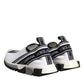 Dolce & Gabbana White Logo Low Top Sorrento Sneakers Shoes