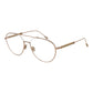 Tod's Rose Gold Metal Glasses (Frames)
