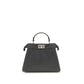 Fendi Gray Leather Handbag