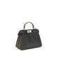 Fendi Gray Leather Handbag