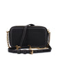 PINKO Black Leather Crossbody Bag