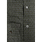 Bagutta Green Cotton Men's Slim Shirt