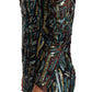 Patrizia Pepe Sheath Multicolor Sequin Long Sleeves Mini Dress