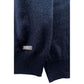 Baldinini Trend Blue Cashmere Men Sweater