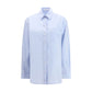 The Row Blue Cotton Shirt