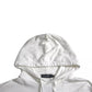 Dolce & Gabbana White Cotton Hooded Pullover Sweatshirt Men Mens Sweater