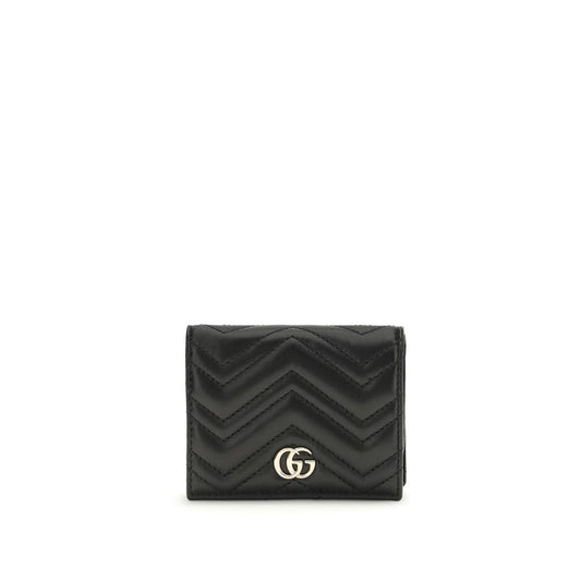 Gucci Black Lamb Ovis Aries Aries Wallet Womens Wallet