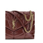 Saint Laurent Bordeaux Calf Leather Bos Taurus Shoulder Bag