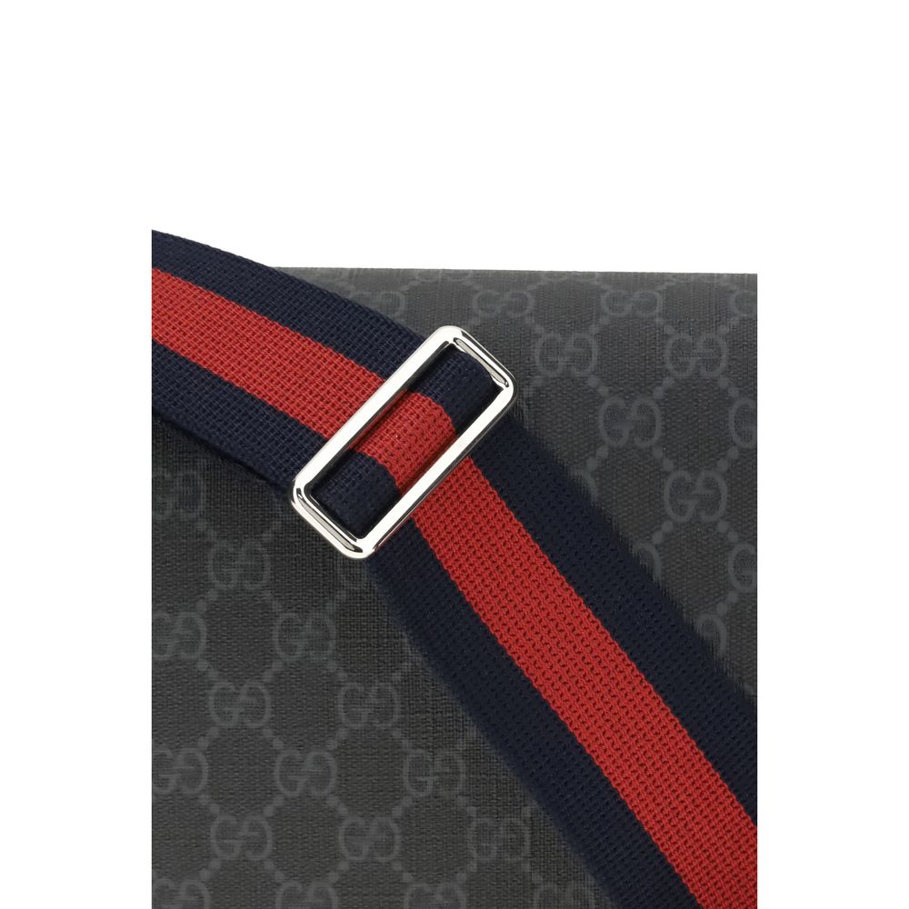 Gucci Black Polyethylene Shoulder Bag Mens Shoulder Bag