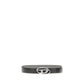 Diesel Black Calf Leather Bos Taurus Regular Belt