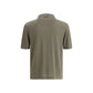 Cruna Green Cotton Polo Shirt Mens T-Shirt