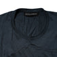 Dolce & Gabbana Dark Blue Silk Crew Neck Short Sleeve T-shirt Mens T-Shirt