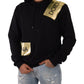 Dolce & Gabbana Black Gold Hooded Cotton Mens Pullover Sweater Mens Sweater