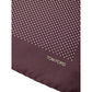 Tom Ford Bordeaux Silk Pocket Square