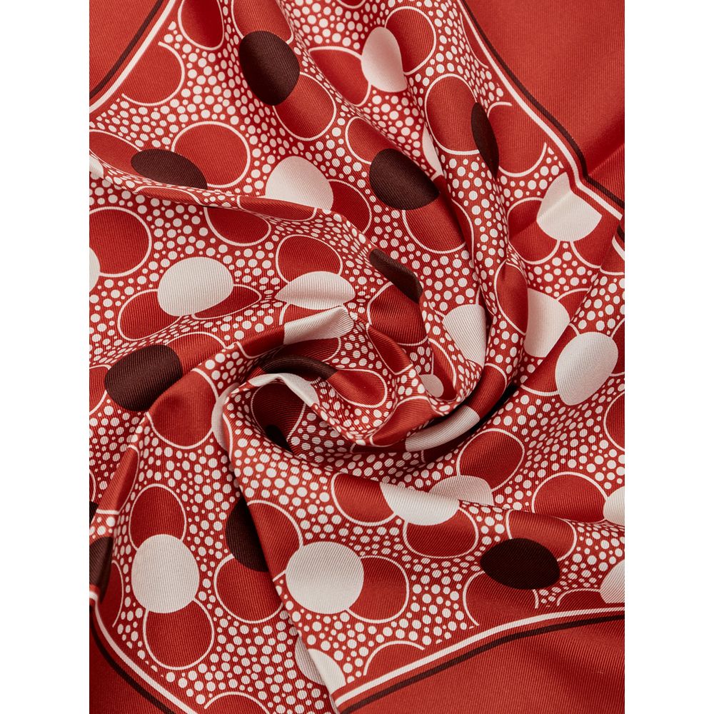 Tom Ford Red Silk Pocket Square