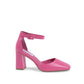 19V69 Italia Pink Artificial Leather Platform Pumps