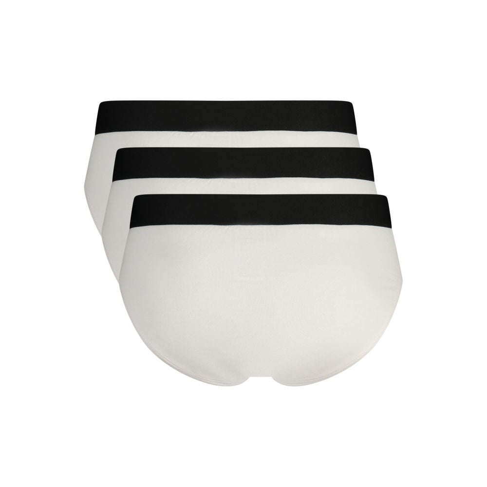 Bikkembergs White Cotton Underwear
