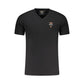 Aeronautica Militare Black Cotton Men Underwear Shirt